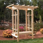 Arbor with Bench