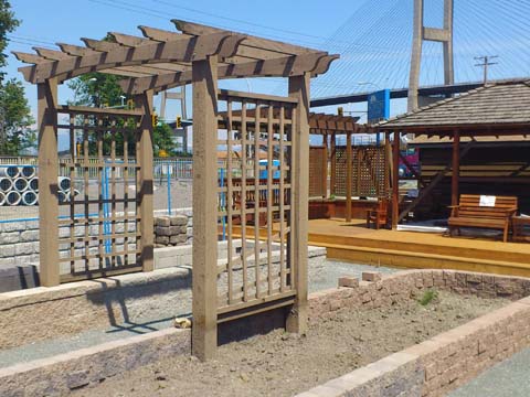 Cedar Arbor with Gate