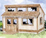 Clerestory Shed Plans