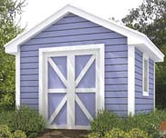 Pictures of Garden Sheds from the Project Planner Shed Design Software